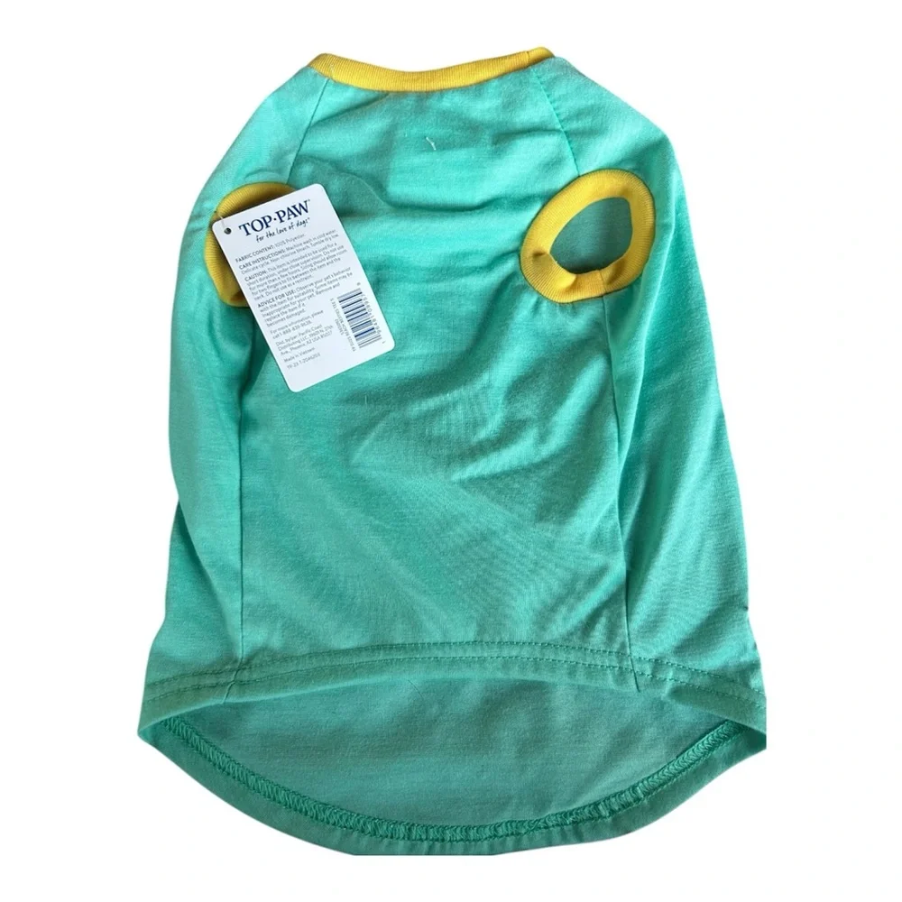 NEW Top Paw Beach Besties dog tee S